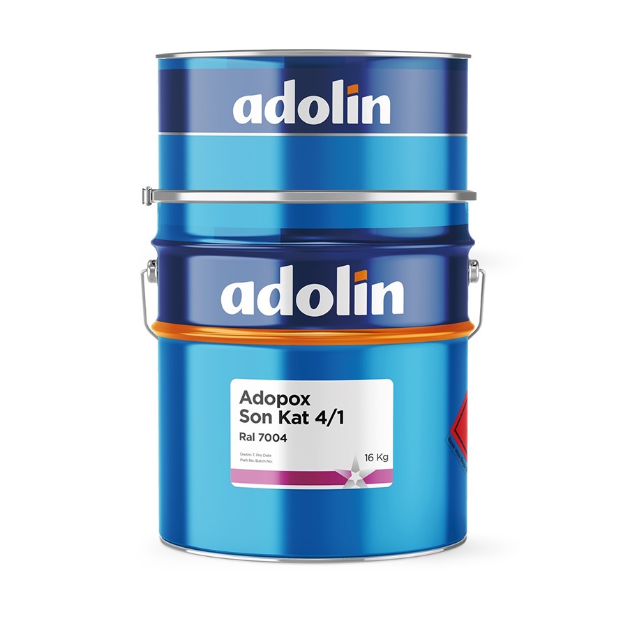 Adopox Son Kat 4-1 Solventsiz Epoksi Zemin Kaplaması